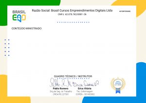 Certificado Primeiros Socorros