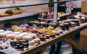 área da confeitaria