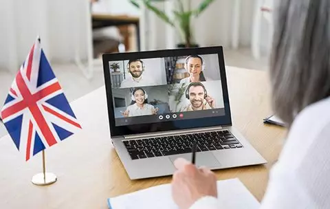 Capa do Curso de Inglês para Negócios